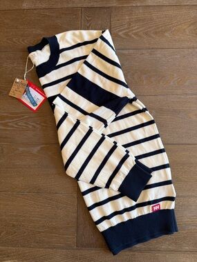 Helly Hansen Skagen 2.0 Women’s Sweater XL Navy Stripe NWT